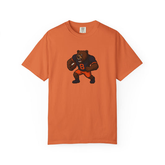 Bear Football Tee — Vintage Mascot Graphic T-Shirt