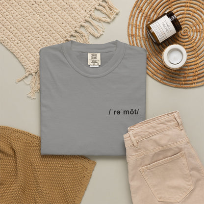 Remote Definition T-Shirt Minimalist Tee