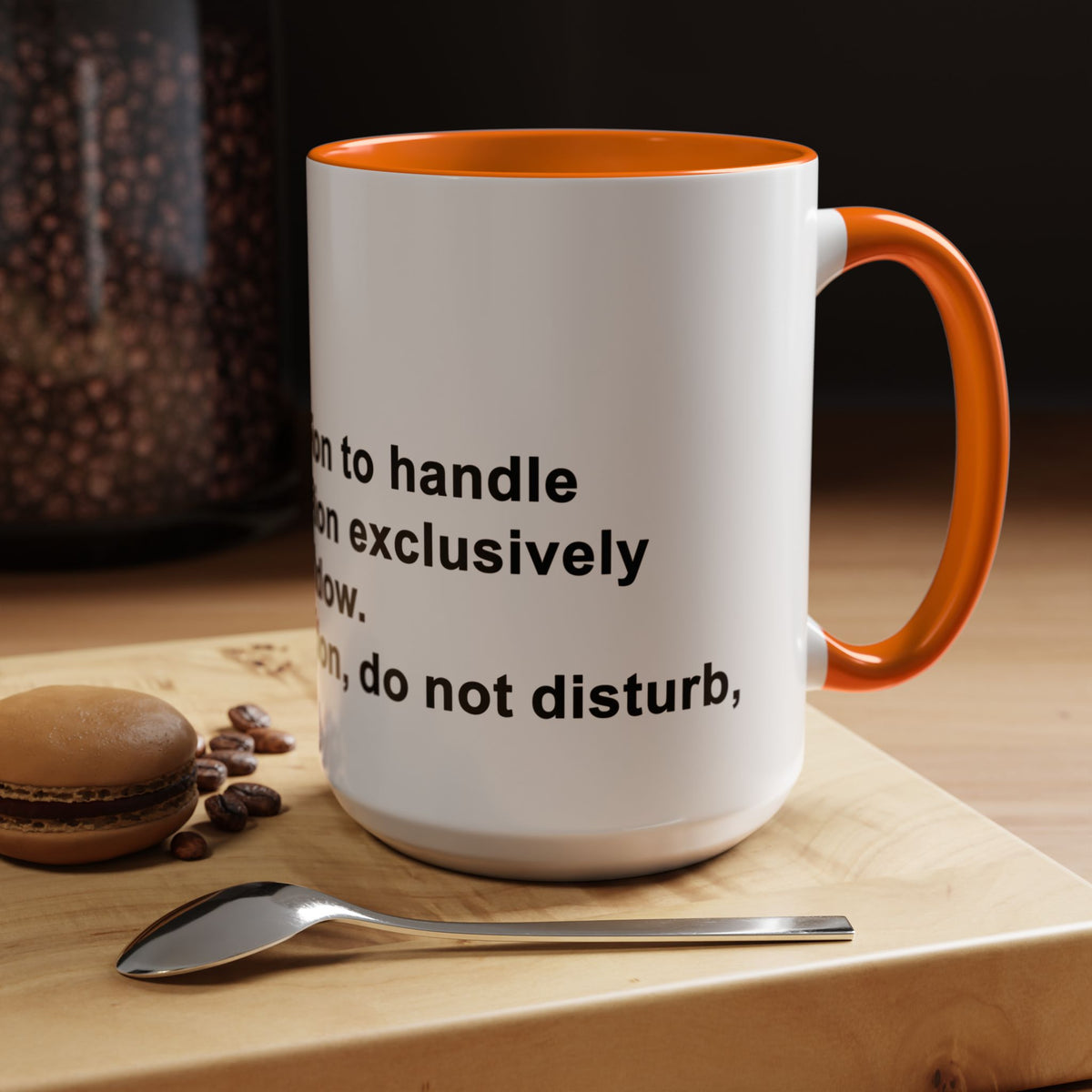 Remote Minimalist Accent Coffee Mug (15 oz)