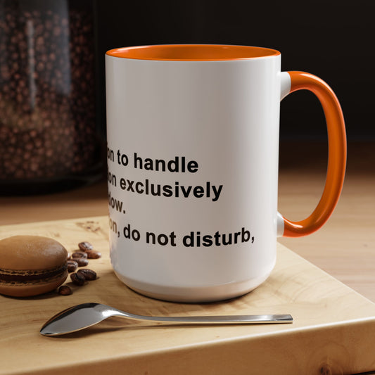 Remote Minimalist Accent Coffee Mug (15 oz)