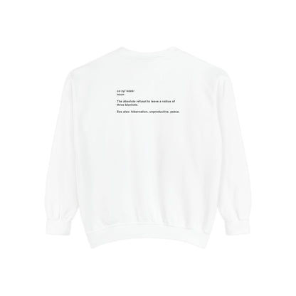 Koze Vibes Sweatshirt — 'Cozy' Definition Graphic Sweatshirt