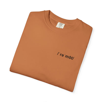 Remote Definition T-Shirt Minimalist Tee