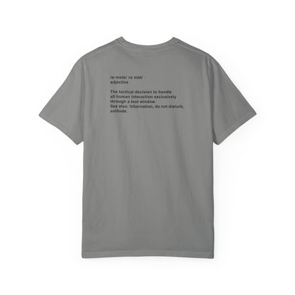 Remote Definition T-Shirt Minimalist Tee