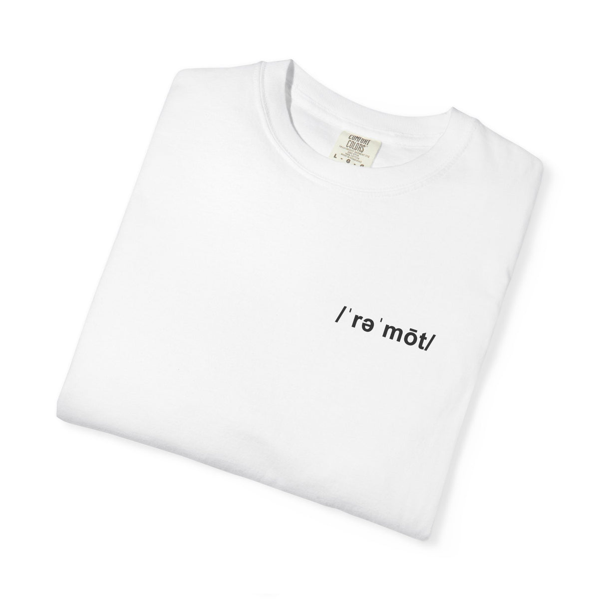 Remote Definition T-Shirt Minimalist Tee