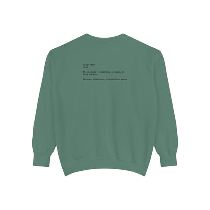 Koze Vibes Sweatshirt — 'Cozy' Definition Graphic Sweatshirt