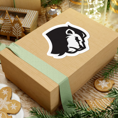 Vintage Lions Mascot Logo Sticker — Bold Kiss-Cut Decal for Laptops, Water Bottles & Gear