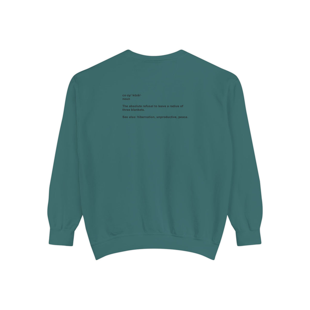 Koze Vibes Sweatshirt — 'Cozy' Definition Graphic Sweatshirt