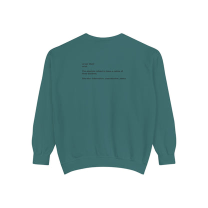 Koze Vibes Sweatshirt — 'Cozy' Definition Graphic Sweatshirt