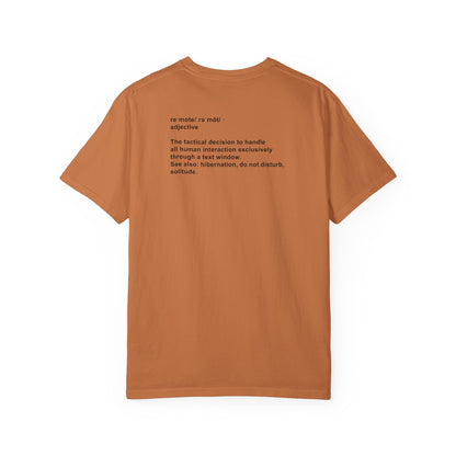 Remote Definition T-Shirt Minimalist Tee