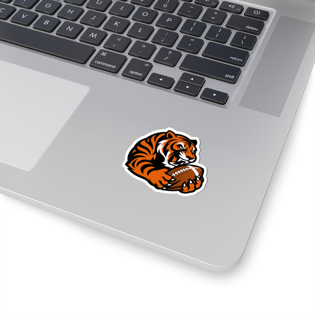 Bengal Tiger Football Mascot Sticker - Little League & Travel Team