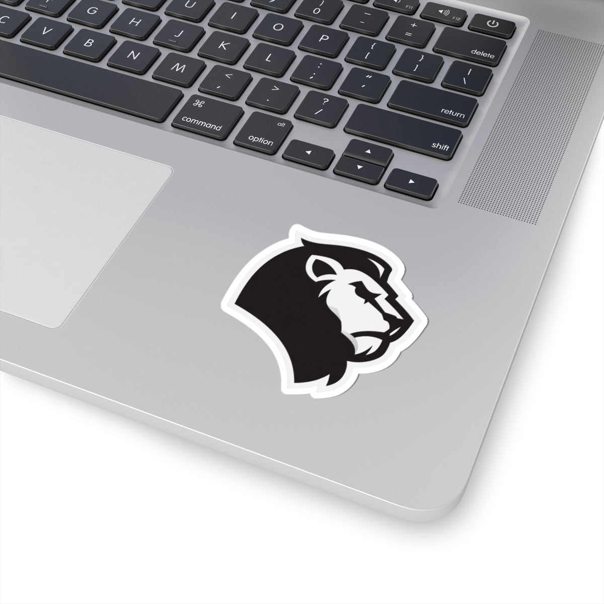 Vintage Lions Mascot Logo Sticker — Bold Kiss-Cut Decal for Laptops, Water Bottles & Gear