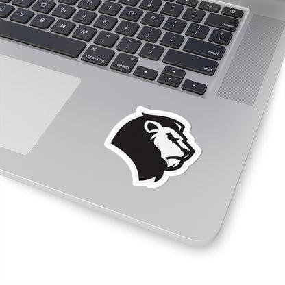 Vintage Lions Mascot Logo Sticker — Bold Kiss-Cut Decal for Laptops, Water Bottles & Gear