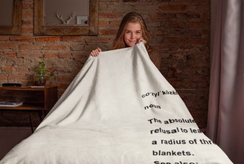 The Three Blanket Rule, Velveteen Plush Blanket