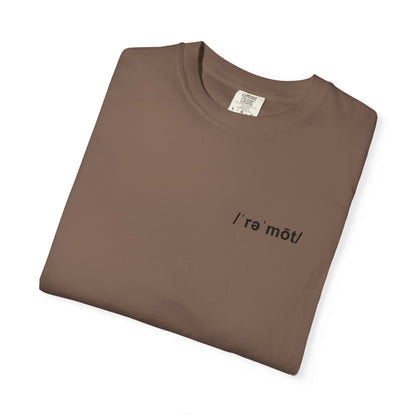 Remote Definition T-Shirt Minimalist Tee