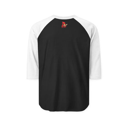 Customizable Raglan 3/4 Sleeve Shirt - Add Your Own Logo & Text