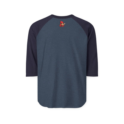 Customizable Raglan 3/4 Sleeve Shirt - Add Your Own Logo & Text