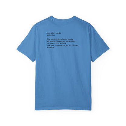 Remote Definition T-Shirt Minimalist Tee