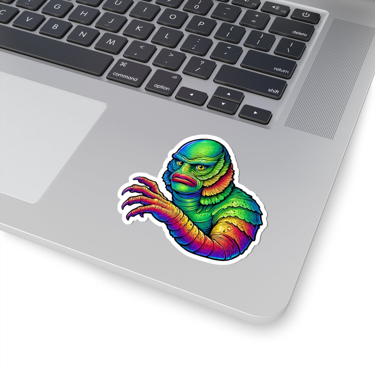 Creature From The Black Lagoon Kiss Cut Sticker. Universal Movie Monsters