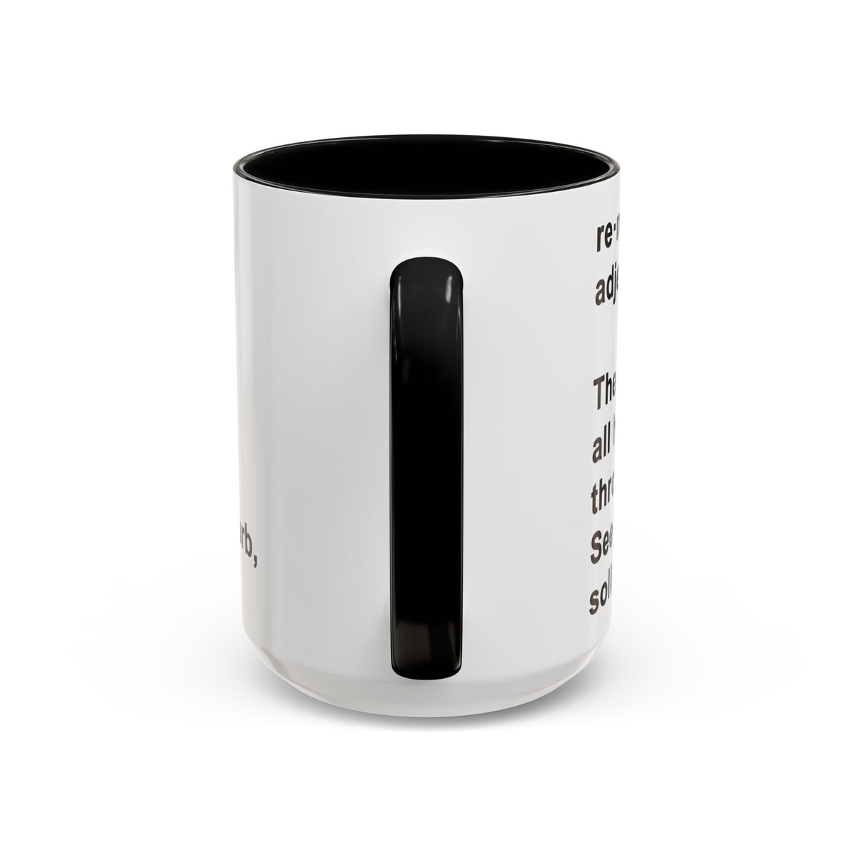 Remote Minimalist Accent Coffee Mug (15 oz)