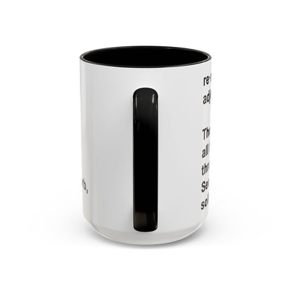 Remote Minimalist Accent Coffee Mug (15 oz)
