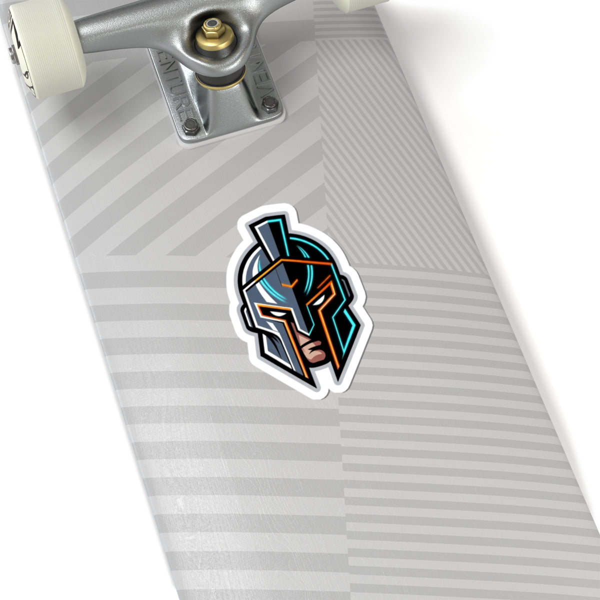 Spartan Helmet Kiss-Cut Sticker — Gamer Mascot Vinyl Decal