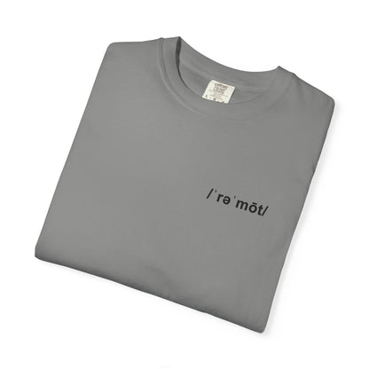 Remote Definition T-Shirt Minimalist Tee