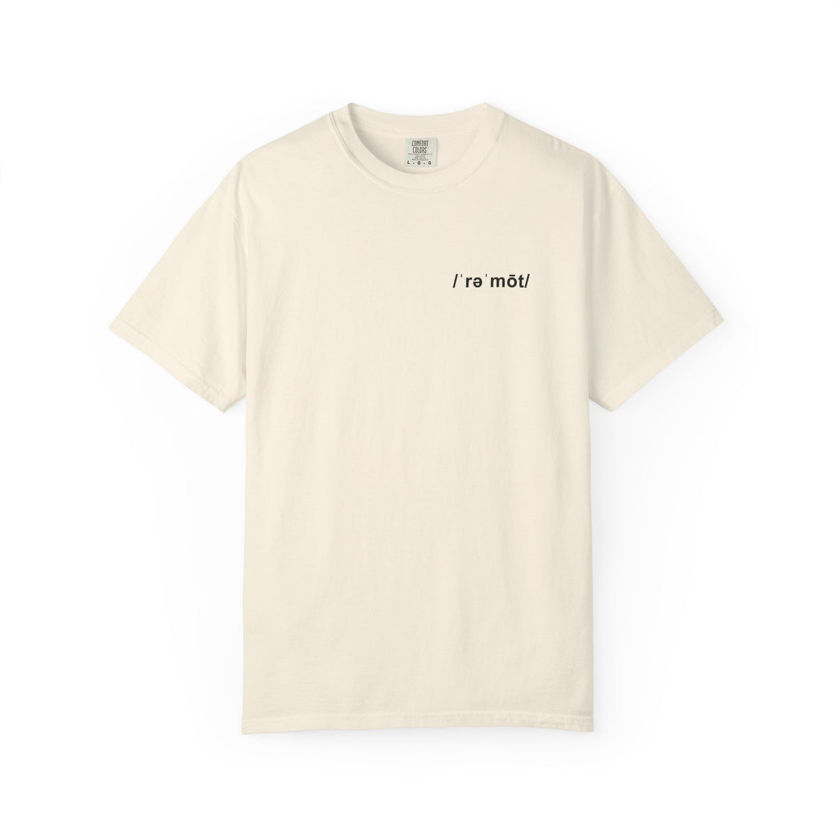 Remote Definition T-Shirt Minimalist Tee