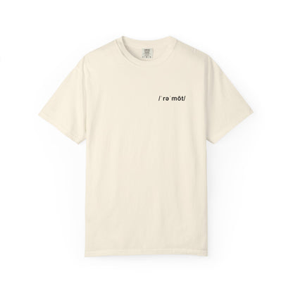 Remote Definition T-Shirt Minimalist Tee
