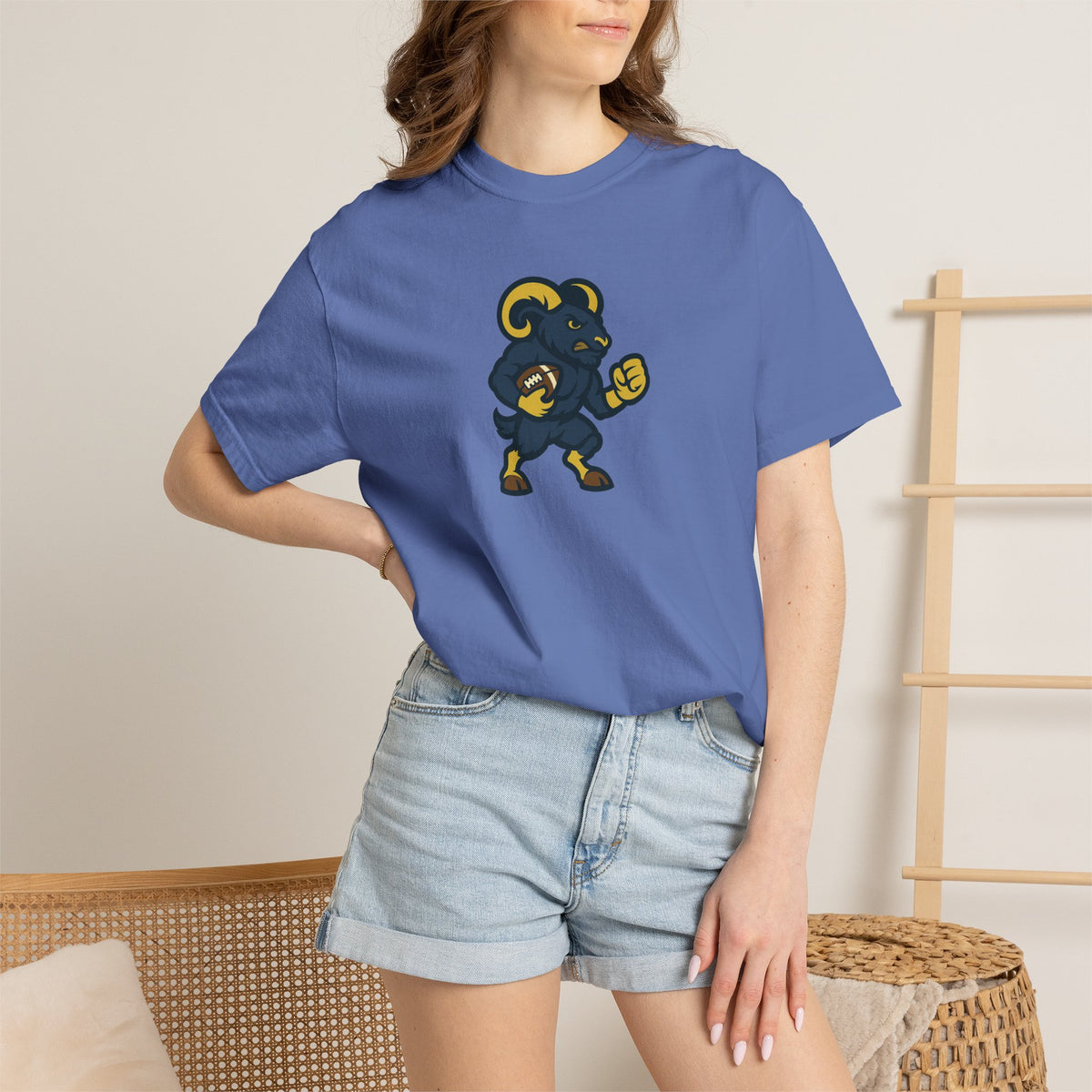 Ram Mascot Graphic T-Shirt