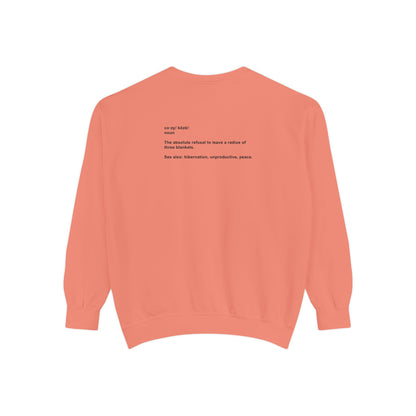 Koze Vibes Sweatshirt — 'Cozy' Definition Graphic Sweatshirt