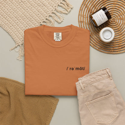 Remote Definition T-Shirt Minimalist Tee