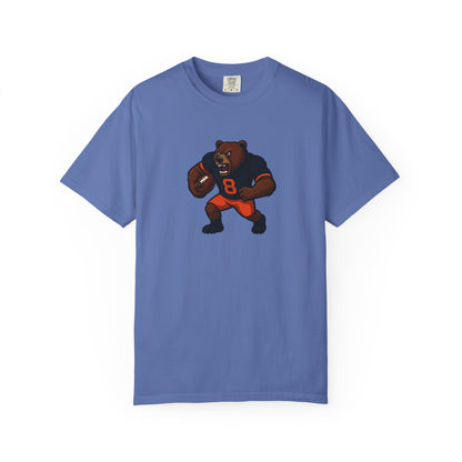 Bear Football Tee — Vintage Mascot Graphic T-Shirt