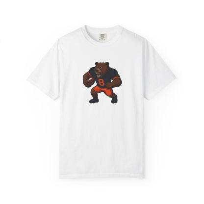 Bear Football Tee — Vintage Mascot Graphic T-Shirt