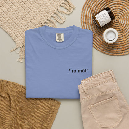 Remote Definition T-Shirt Minimalist Tee