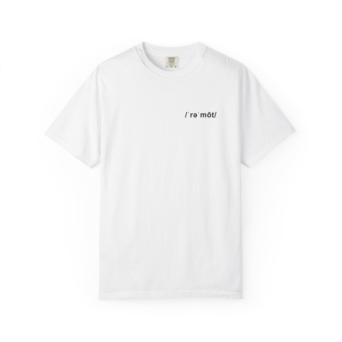 Remote Definition T-Shirt Minimalist Tee