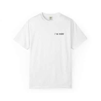 Remote Definition T-Shirt Minimalist Tee