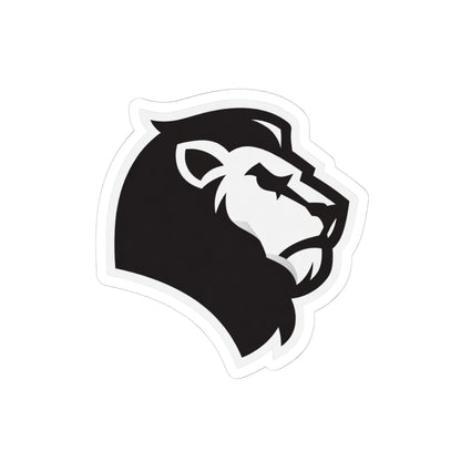 Vintage Lions Mascot Logo Sticker — Bold Kiss-Cut Decal for Laptops, Water Bottles & Gear