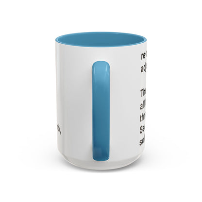 Remote Minimalist Accent Coffee Mug (15 oz)